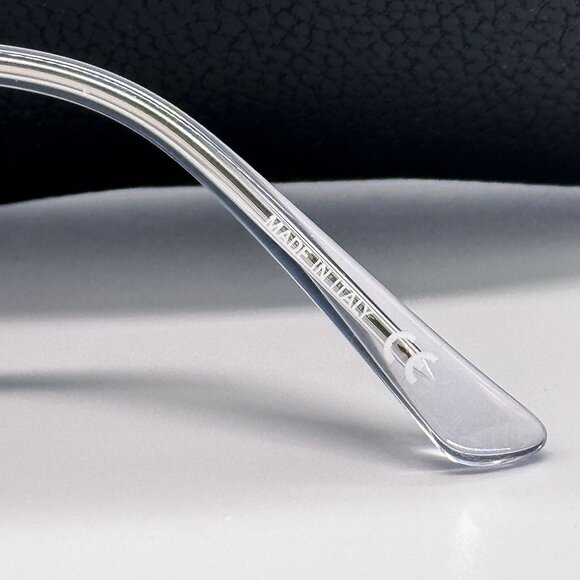 NEW BALENCIAGA EYEGLASSES BB0034O 002 CAT EYE SILVER WOMEN EYEWEAR BALENCIAGA - Picture 8 of 9